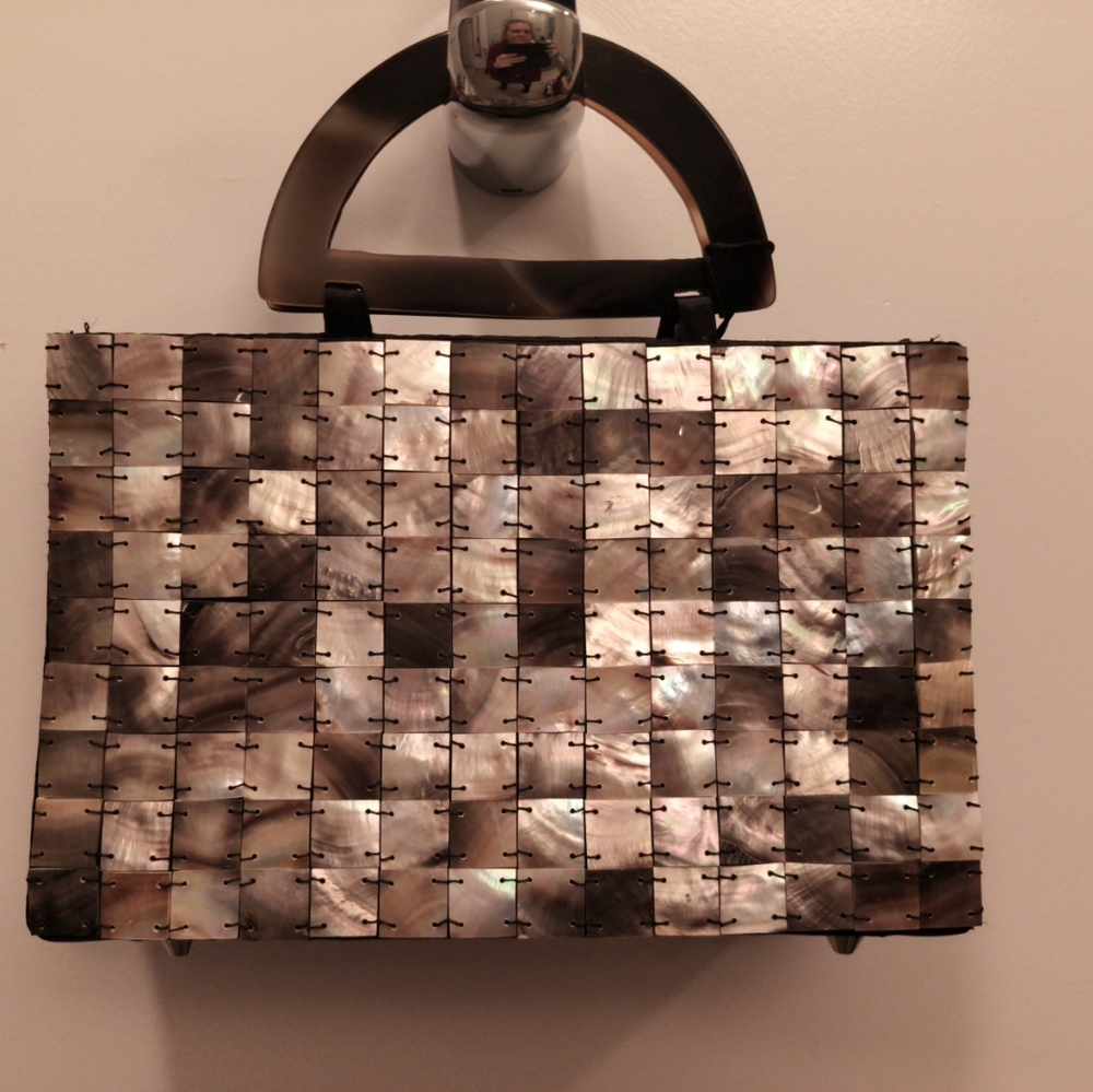 Mother of Pearl Abalone Shell Purse